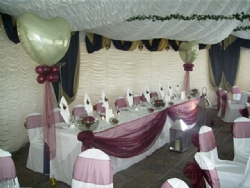 Top table swagging at Friern Manor